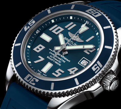 breitling superocean 42 blue limited edition|Breitling Superocean 42 for sale.